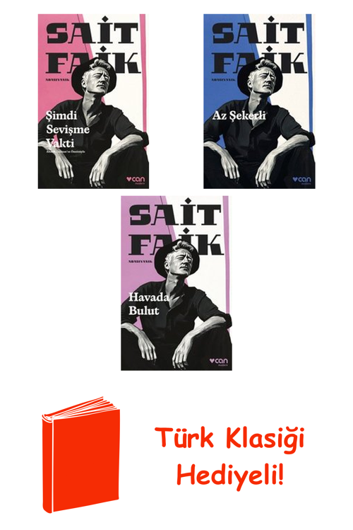 Sait Faik Abasıyanık 3 Kitap Seti + Türk Klasiği Hediye