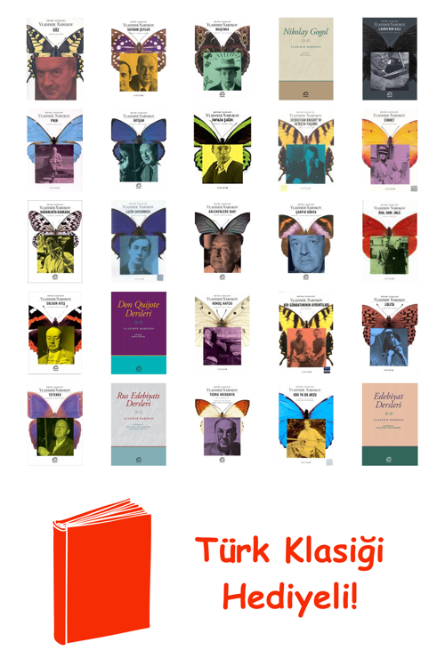 Vladimir Nabokov 25 Kitap Seti + Türk Klasiği Hediye