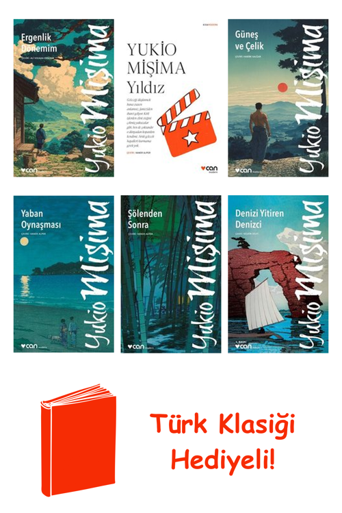 Yukio Mişima 6 Kitap Seti + Türk Klasiği Hediye