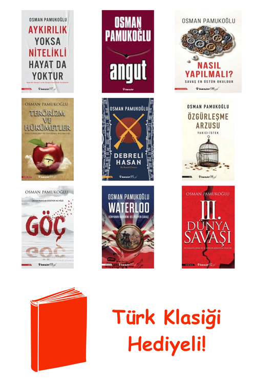 Osman Pamukoğlu 9 Kitap Seti + Türk Klasiği Hediye