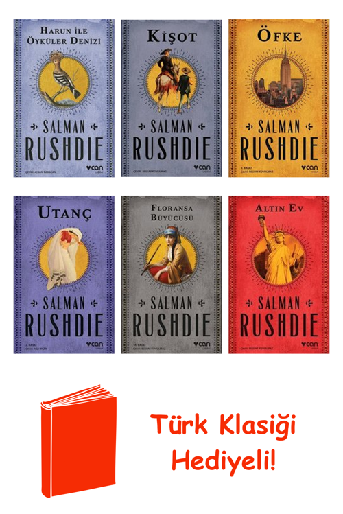 Salman Rushdie 6 Kitap Seti + Türk Klasiği Hediye