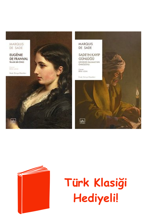 Marquis De Sade 2 Kitap Seti + Türk Klasiği Hediye
