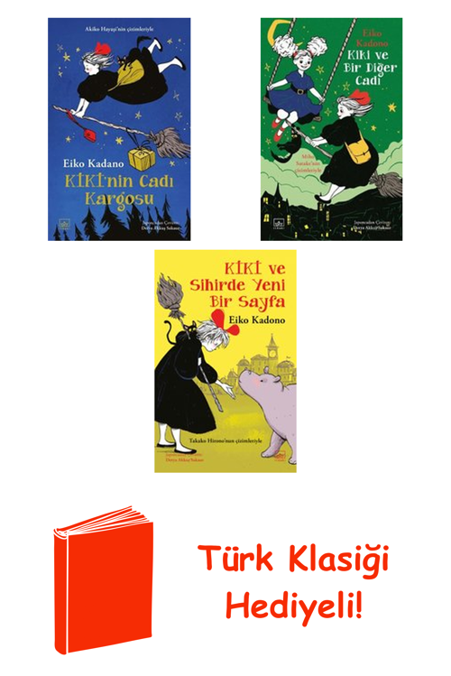 Eiko Kadono 3 Kitap Seti + Türk Klasiği Hediye