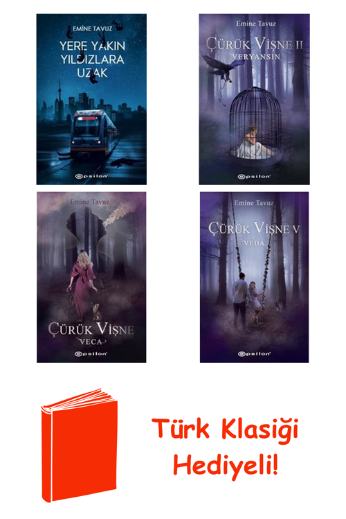 Emine Tavuz 4 Kitap Seti + Türk Klasiği Hediye