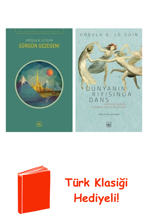 Ursula K. Le Guin 2 Kitap Seti + Türk Klasiği Hediye