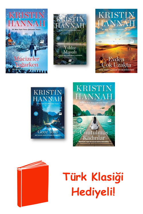 Kristin Hannah 5 Kitap Seti + Türk Klasiği Hediye