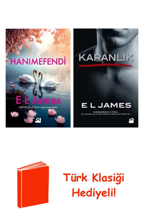 E. L. James 2 Kitap Seti + Türk Klasiği Hediye