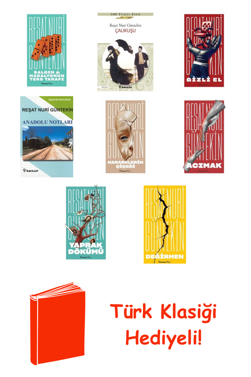 Reşat Nuri Güntekin 8 Kitap Seti + Türk Klasiği Hediye