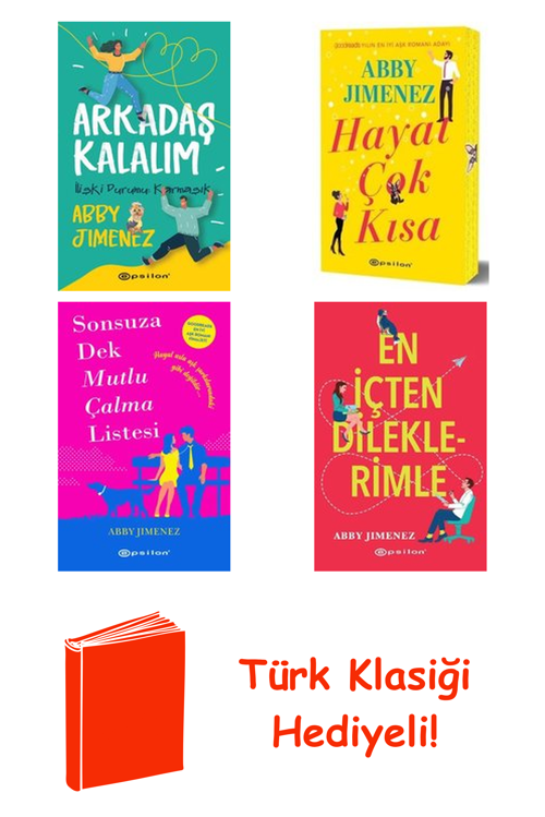 Abby Jimenez 4 Kitap Seti + Türk Klasiği Hediye