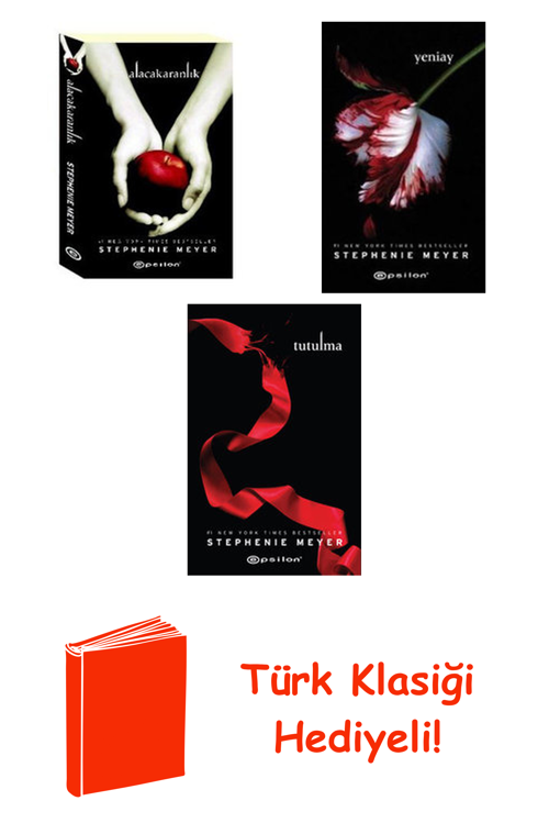 Stephenie Meyer 3 Kitap Seti + Türk Klasiği Hediye