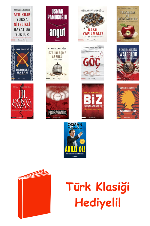 Osman Pamukoğlu 13 Kitap Seti + Türk Klasiği Hediye