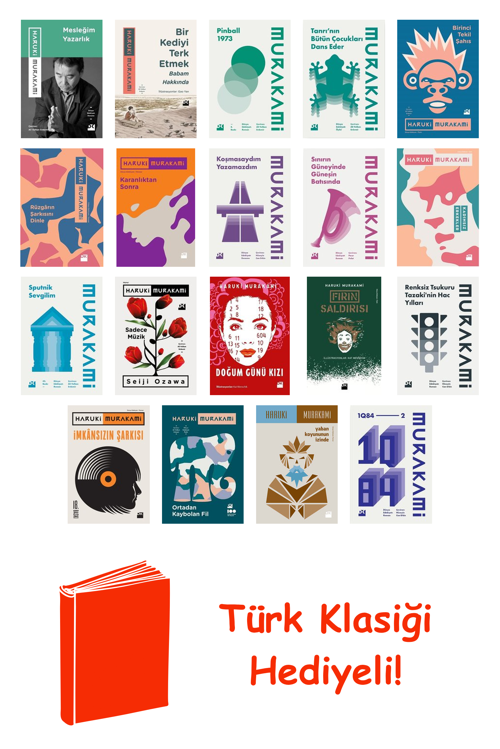 Haruki Murakami 19 Kitap Seti + Türk Klasiği Hediye