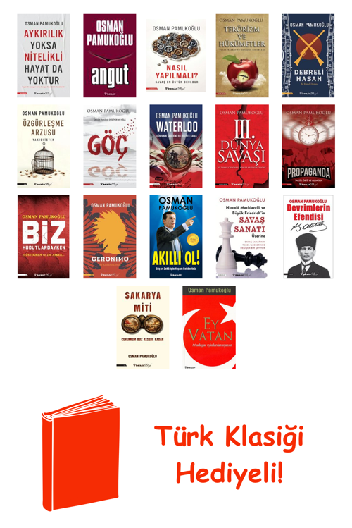 Osman Pamukoğlu 17 Kitap Seti + Türk Klasiği Hediye