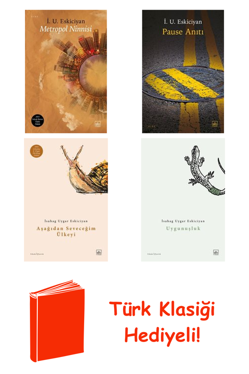 İsahag Uygar Eskiciyan 4 Kitap Seti + Türk Klasiği Hediye
