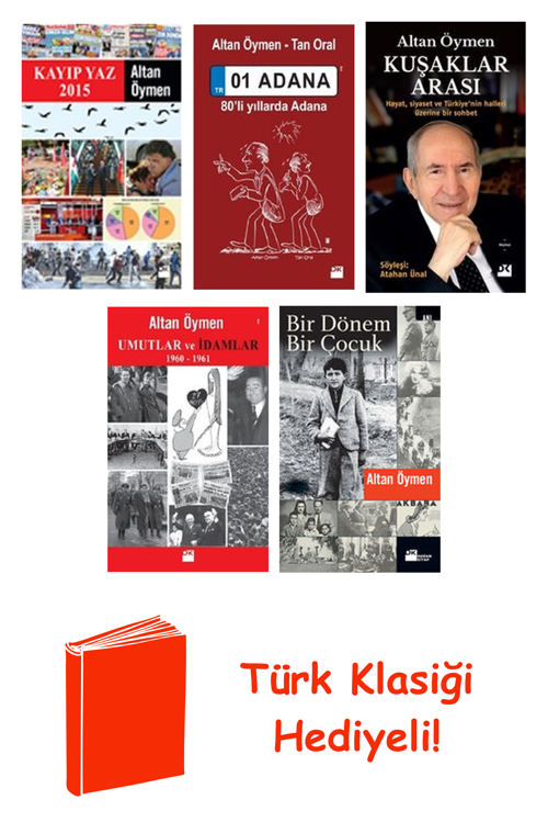 Altan Öymen 5 Kitap Seti + Türk Klasiği Hediye