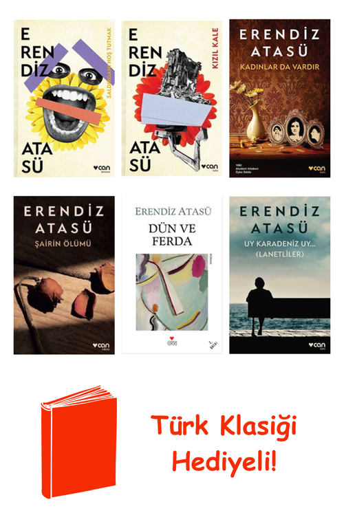 Erendiz Atasü 6 Kitap Seti + Türk Klasiği Hediye