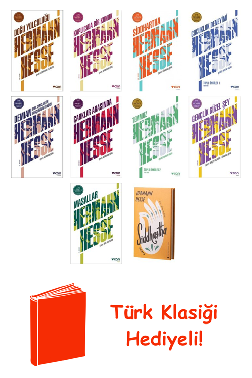 Hermann Hesse 10 Kitap Seti + Türk Klasiği Hediye