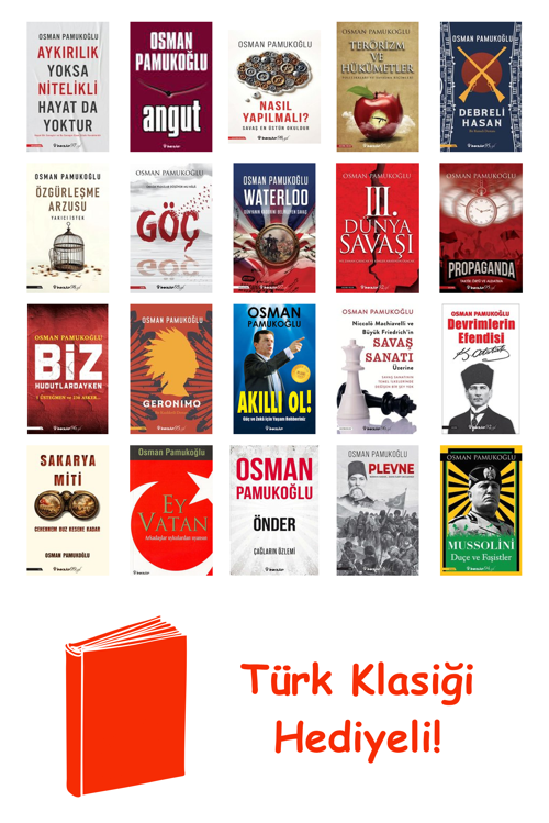 Osman Pamukoğlu 20 Kitap Seti + Türk Klasiği Hediye