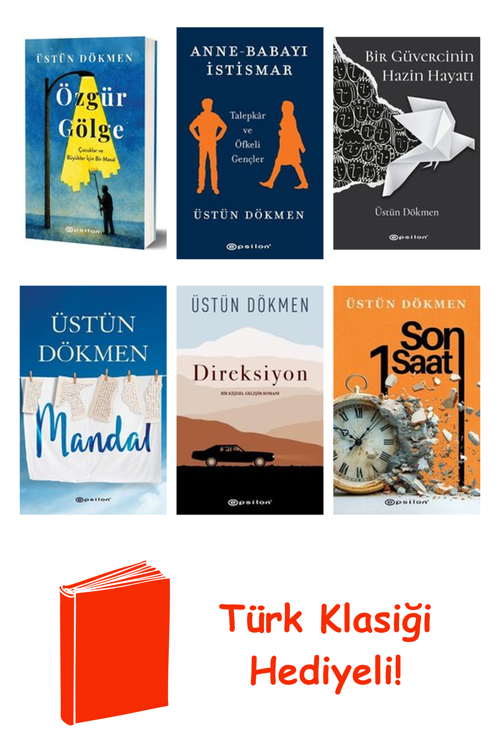 Üstün Dökmen 6 Kitap Seti + Türk Klasiği Hediye