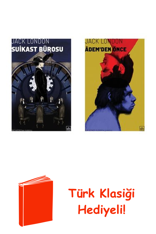 Jack London 2 Kitap Seti + Türk Klasiği Hediye