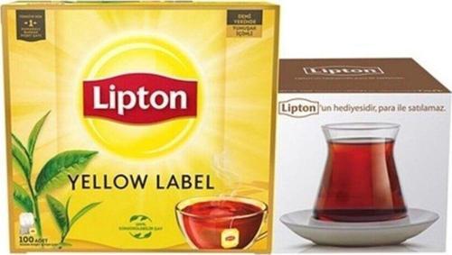 Yellow Label Bardak Poşet Çay 100 Lü Defne Koz Çay Barağı Hediyeli