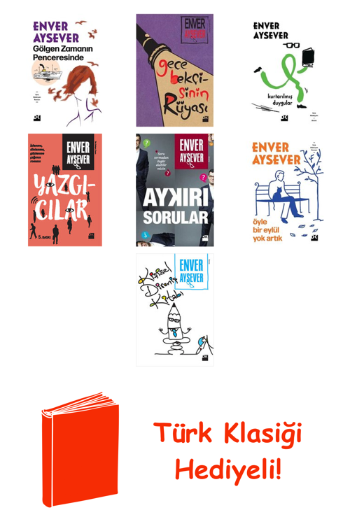 Enver Aysever 7 Kitap Seti + Türk Klasiği Hediye