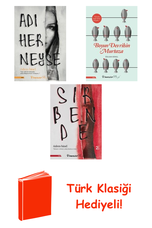 Özlem Binel 3 Kitap Seti + Türk Klasiği Hediye