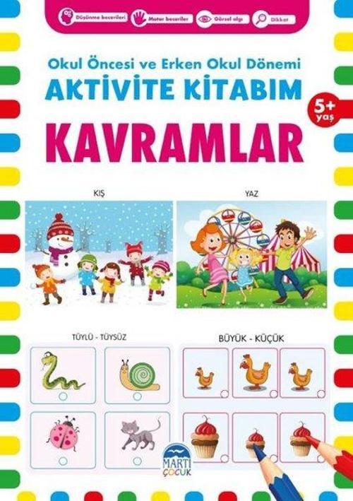 Aktivite Kitabım - Kavramlar 5+ Yaş - Okul Öncesi ve Erken Okul Dönemi