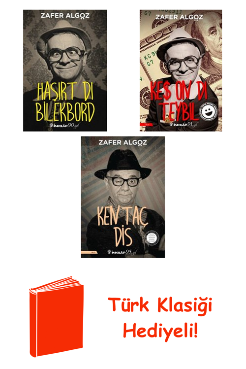 Zafer Algöz 3 Kitap Seti + Türk Klasiği Hediye