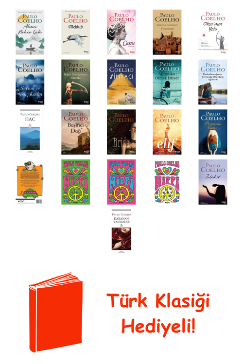 Paulo Coelho 21 Kitap Seti + Türk Klasiği Hediye