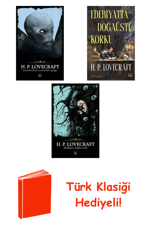 Howard Phillips Lovecraft 3 Kitap Seti + Türk Klasiği Hediye