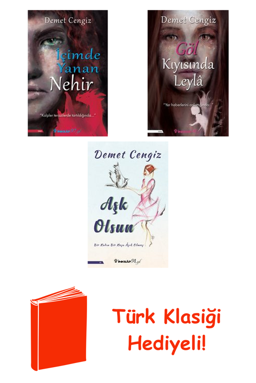 Demet Cengiz 3 Kitap Seti + Türk Klasiği Hediye