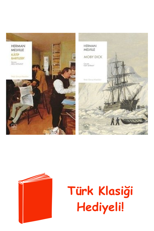 Herman Melville 2 Kitap Seti + Türk Klasiği Hediye