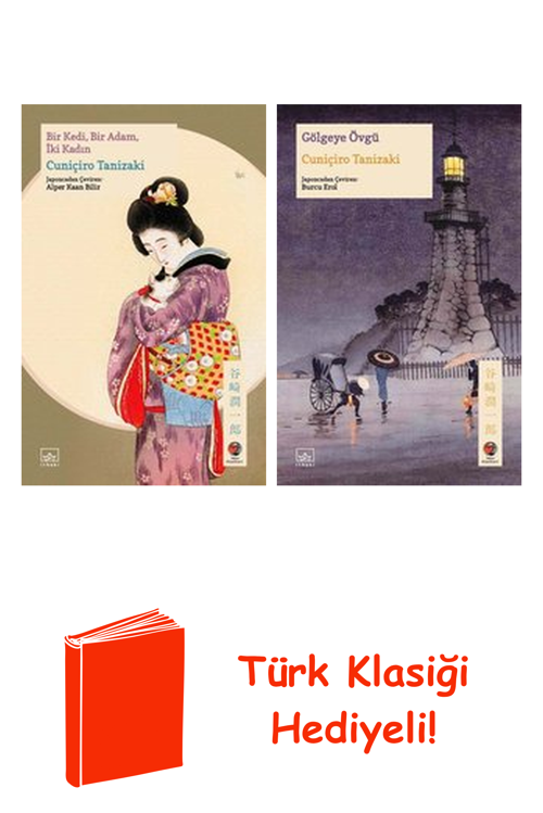 Cuniçiro (Juniçiro) Tanizaki 2 Kitap Seti + Türk Klasiği Hediye