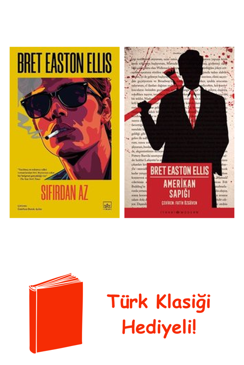 Bret Easton Ellis 2 Kitap Seti + Türk Klasiği Hediye