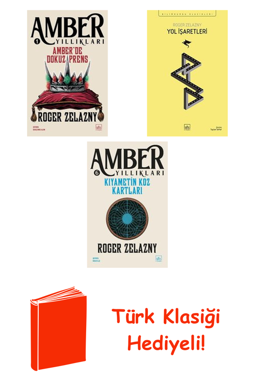 Roger Zelazny 3 Kitap Seti + Türk Klasiği Hediye