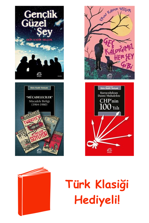 Ekin Kadir Selçuk 4 Kitap Seti + Türk Klasiği Hediye
