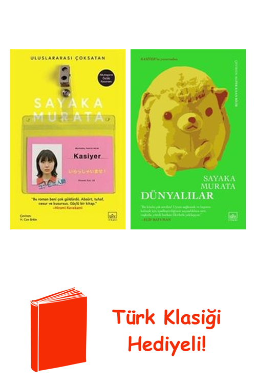 Sayaka Murata 2 Kitap Seti + Türk Klasiği Hediye