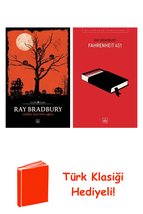 Ray Bradbury 2 Kitap Seti + Türk Klasiği Hediye