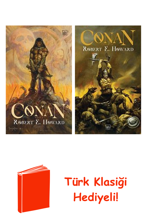 Robert E. Howard 2 Kitap Seti + Türk Klasiği Hediye
