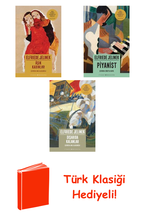 Elfriede Jelinek 3 Kitap Seti + Türk Klasiği Hediye