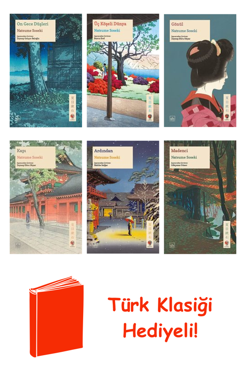 Natsume Soseki 6 Kitap Seti + Türk Klasiği Hediye