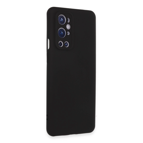 One Plus 9 Pro Kılıf Nano İçi Kadife Silikon - Siyah
