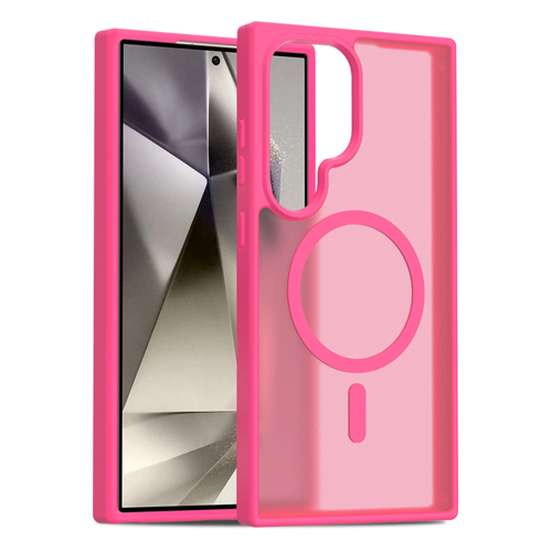 Samsung Galaxy S24 Ultra Jota Magsafe Kapak - Rose