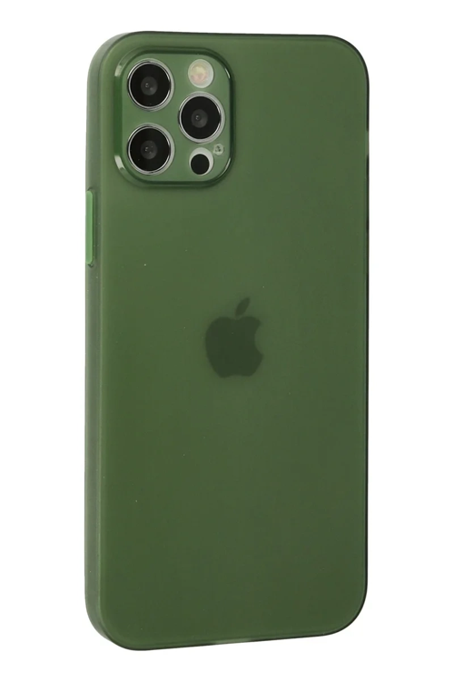 Newface İphone 12 Pro Max Kılıf Puma Silikon - Yeşil