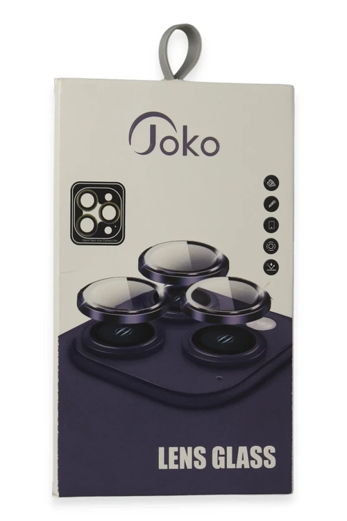 Joko İphone 15 Pro Max Pvd Metal Kamera Lens - Lacivert
