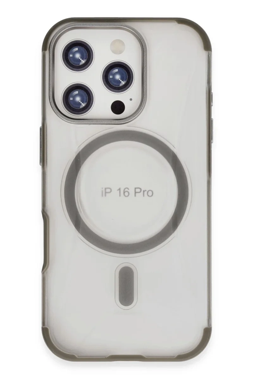 Joko İphone 16 Pro Max Hilton Magsafe Kapak - Titan Gri