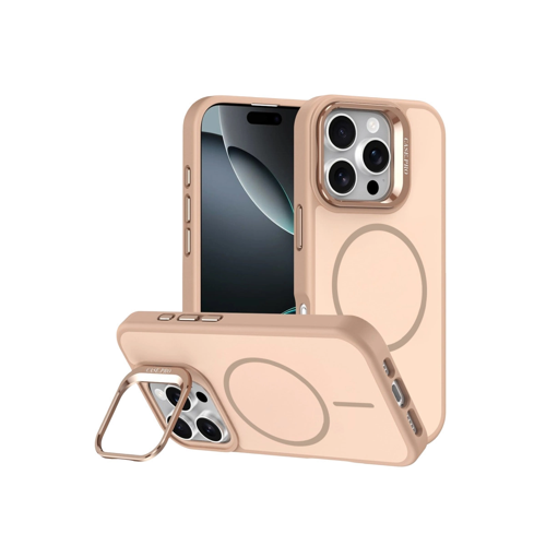 İphone 16 Pro Max Flexa Magsafe Kapak - Gold