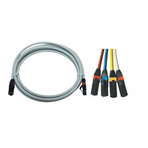 UTP CAT6 0,50m 4x2x24# LS0H Patch Cord Gri