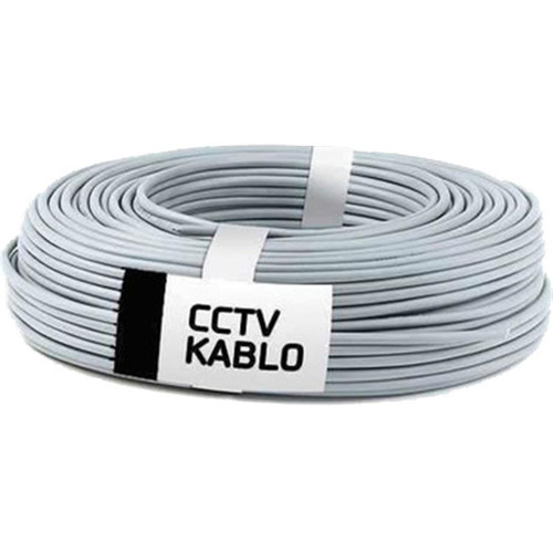 2+1 (2X0,50MM) CCA 100 METRE CCTV BNC KABLO